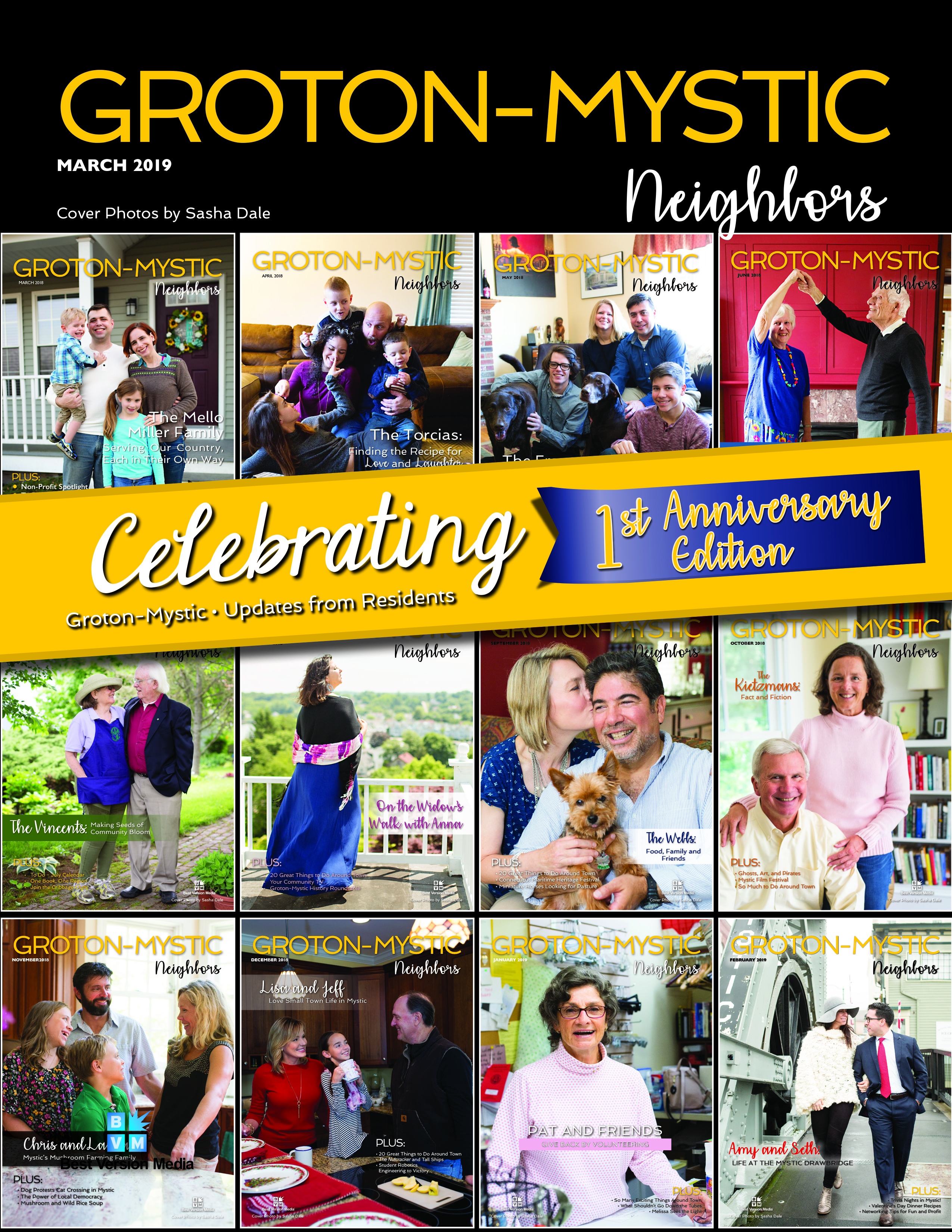 I ran Mystic Neighbors and Niantic Neighbors until the Covid Pivot took me another direction.